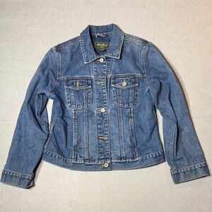 Eddie Bauer Light Blue Jean Jacket